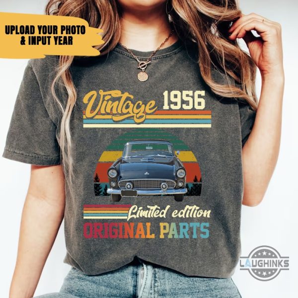 upload photo vintage limited edition original parts shirt retro classic