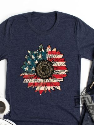 America Sunflower Shirt 2 revetee 1