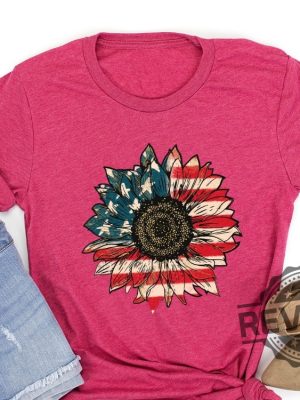 America Sunflower Shirt 5 revetee 1