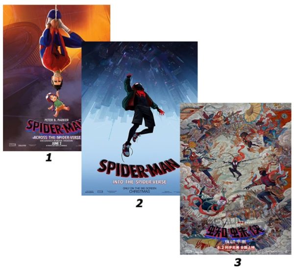 Spiderman Across The Spider Verse Movie Gift Poster