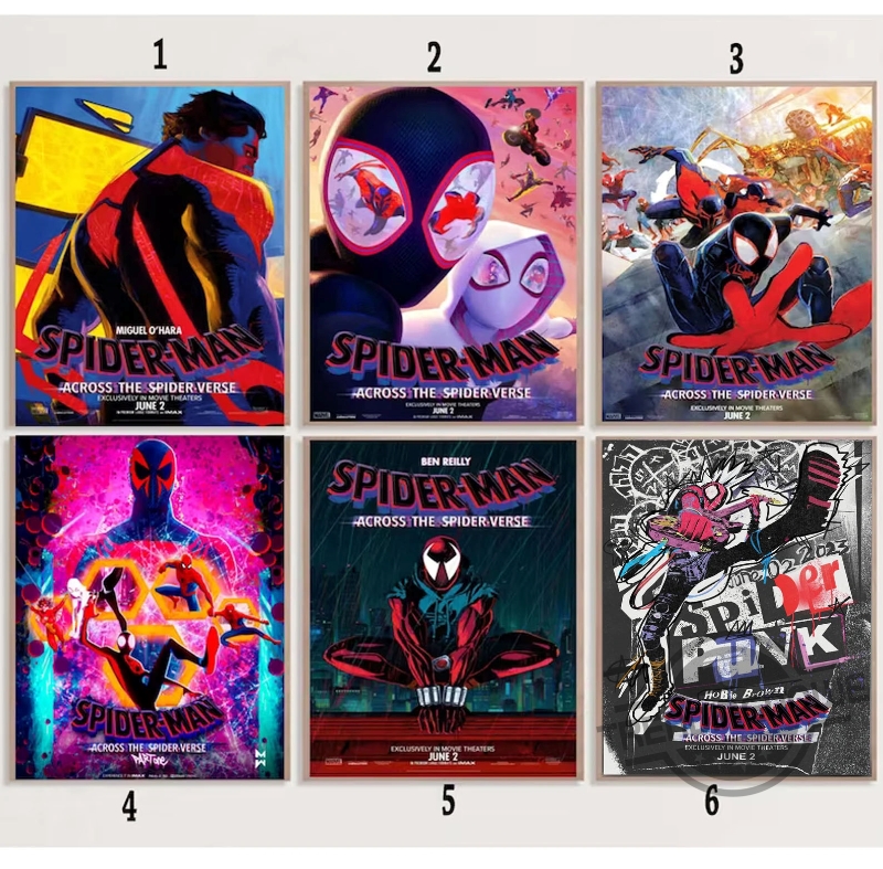 Poster Spider-Man Across Spider-Verse in 2023