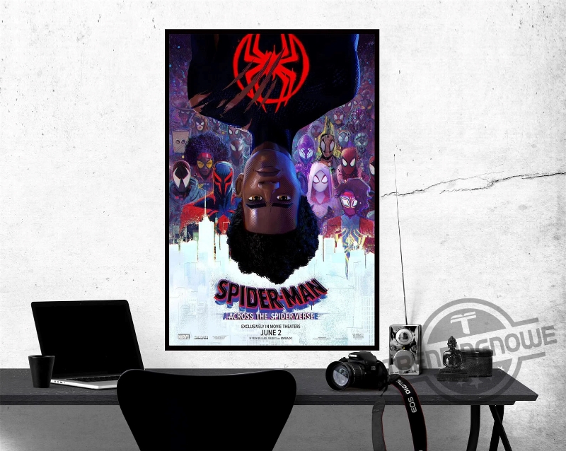 Excited to share my Spider-Man: Across the Spiderverse poster with