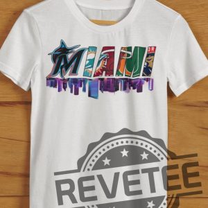 Miami City Of Champion Dolphins Heat Marlins Shirt - Hersmiles