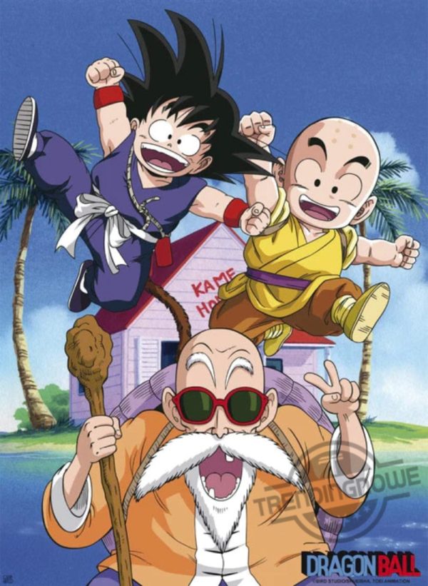 Dragon Ball DB Kame Team Gift For Lovers Poster trendingnowe.com 1