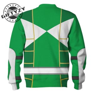 Power Rangers Upgraded Version Green Ranger Mighty Morphin Cosplay Costume Apparel Outfit Tracksuit 3D All Over Printed Apparel giftyzy 9