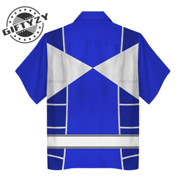 Power Rangers Upgraded Version Blue Ranger Mighty Morphin Cosplay Costume Apparel Outfit Tracksuit 3D All Over Printed Apparel giftyzy 11