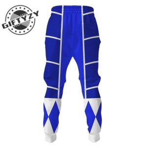 Power Rangers Upgraded Version Blue Ranger Mighty Morphin Cosplay Costume Apparel Outfit Tracksuit 3D All Over Printed Apparel giftyzy 12