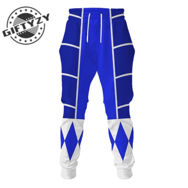 Power Rangers Upgraded Version Blue Ranger Mighty Morphin Cosplay Costume Apparel Outfit Tracksuit 3D All Over Printed Apparel giftyzy 6
