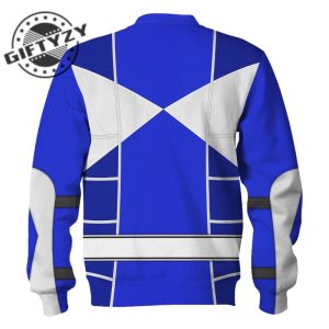 Power Rangers Upgraded Version Blue Ranger Mighty Morphin Cosplay Costume Apparel Outfit Tracksuit 3D All Over Printed Apparel giftyzy 9