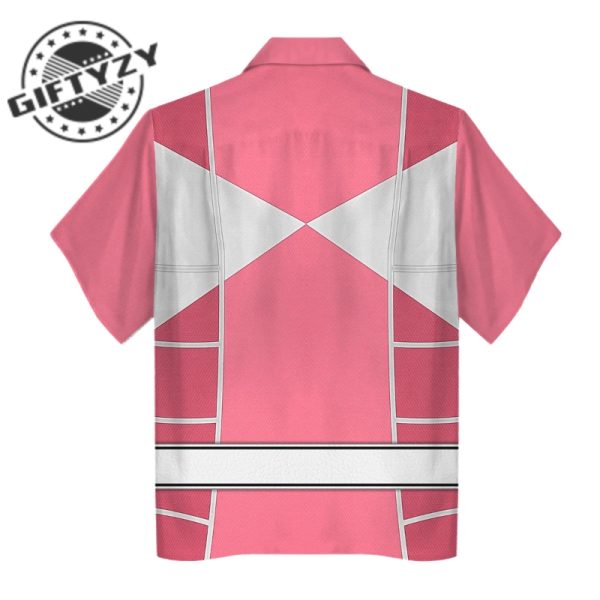 Power Rangers Upgraded Version Pink Ranger Mighty Morphin Cosplay Costume Apparel Outfit Tracksuit 3D All Over Printed Apparel giftyzy 11
