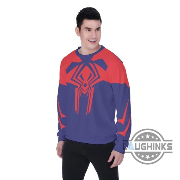 spider man across the spider verse 2099 cosplay all over printed sweatshirt