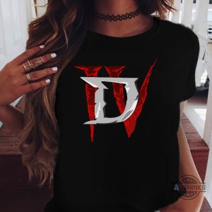 diablo 4 keep calm shirt d4 diablo iv merch gamer gifts two sided shirt