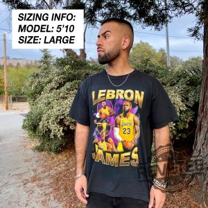 LeBron James Still The King T-shirt, NBA Tribute Gift in 2023