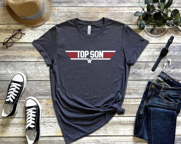 top dad and top son shirt fathers day gift gifts for dad