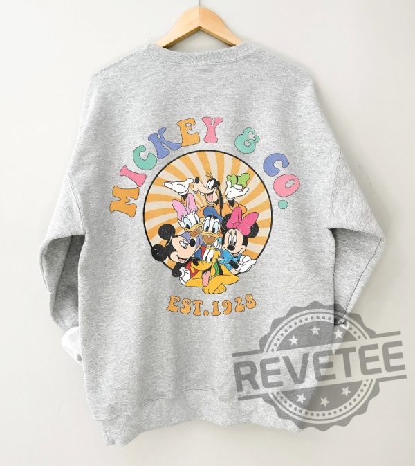 Mickey Co 1928 2 side Sweat Retro 1 revetee 1