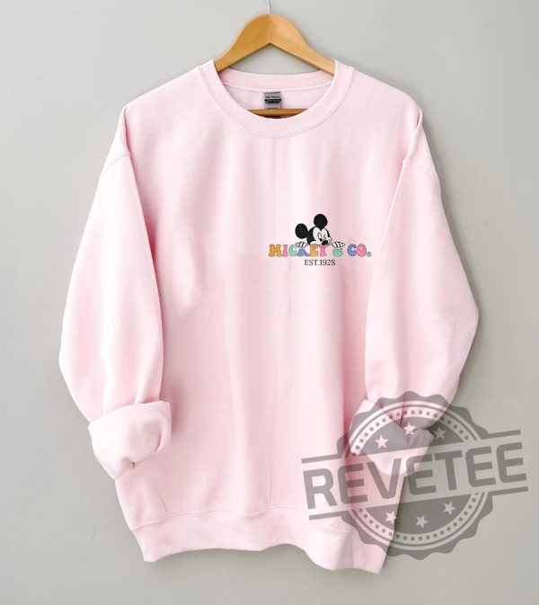 Mickey Co 1928 2 side Sweat Retro 4 revetee 1