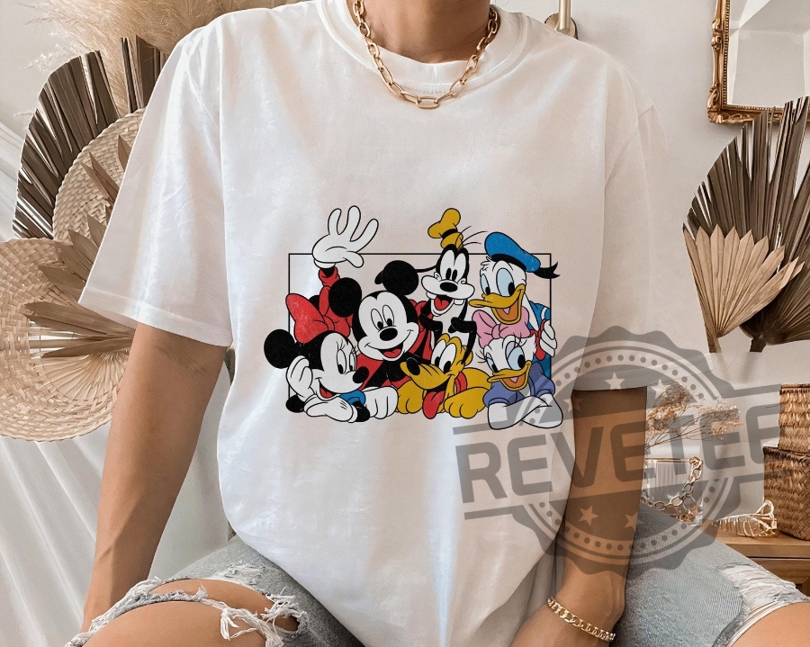 Mickey Mouse Cartoon Family T-Shirt, Casual Holiday Shirts For Kids,Dad and  Mom, 6XL 