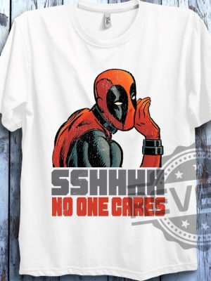 Deadpool Funny Noone Cares 1 revetee 1