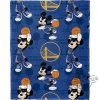 Golden State Warriors Northwest And Disney Mickey Gift Blanket