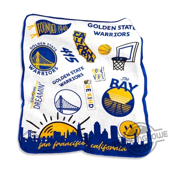 Golden State Warriors Northwest Gift Blanket