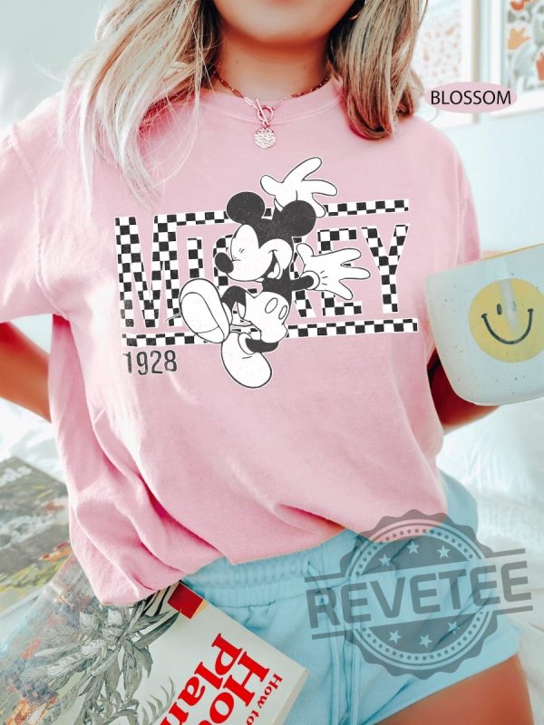 Retro Mickey Mouse Shirt Vintage Mickey 1 revetee 1