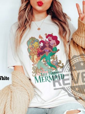 Retro Little Mermaid Shirt Black Girl 2 revetee 1