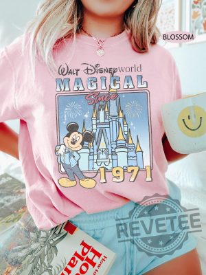 Vintage Walt Disney World Shirt Retro Mickey 3 revetee 1