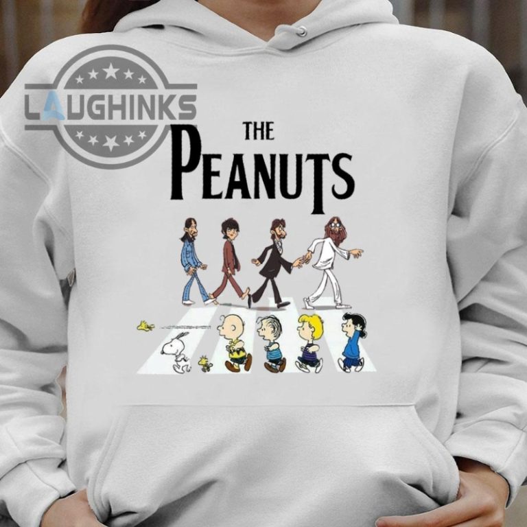 The Beetles Peanuts Shirt The Peanuts Abbey Road Shirt Best Snoopy T ...