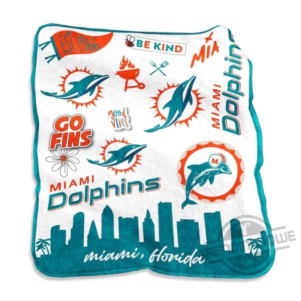 Miami Dolphins Blanket trendingnowe.com 1 1