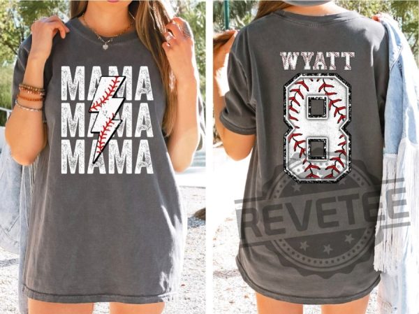 Custom Baseball Mom Shirt 1 revetee 1