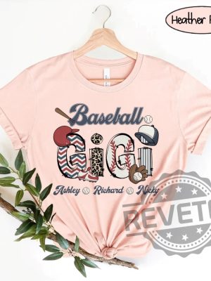 Personalized Baseball Grandma Shirt 1 revetee 1