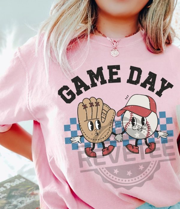 Baseball Game Day Shirt Baseball Shirt For Women 3 revetee 1