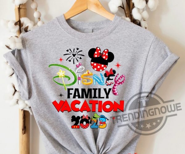Disney Family Vacation 2023 Shirt Disney Family Matching Shirts