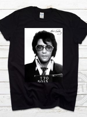 Elvis Presley Mugshot T Shirt 3 revetee 1