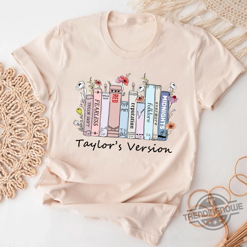 Taylor's Version Taylor Swift Album Shirt Gift for Swiftie - Happy Place  for Music Lovers