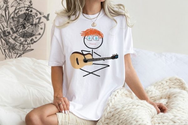 Ed Sheeran Funny Cute Art Gift For Fans tee shirt hoodie Giftyzy 2