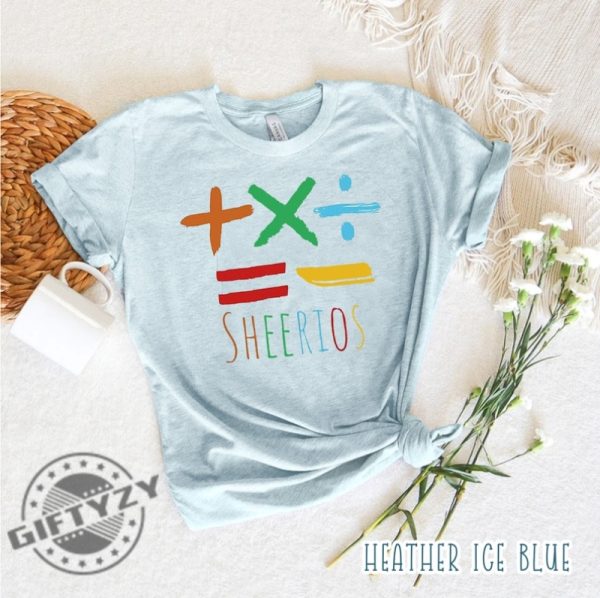 Ed Sheeran The Mathematics Tour Sheerious Gift Shirt Hoodie Sweatshirt Giftyzy 4