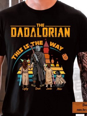 Personalized The Dadalorian Shirt This Is 4 revetee 1