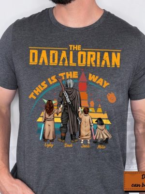 Personalized The Dadalorian Shirt This Is 5 revetee 1