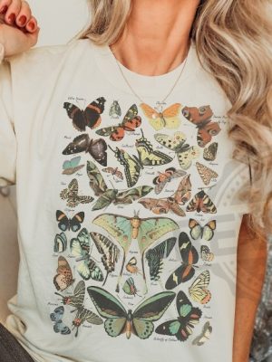 Vintage Butterfly Shirt Moth Aesthetic revetee 2