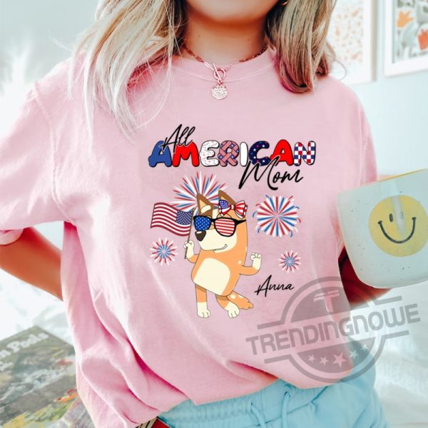 Bluey All American Family Shirt Personalized Bluey’s Family 4th Of July Gift Shir-trendingnowe.com_1