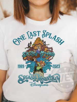 Retro Disneyland Splash Mountain Shirt revetee 2