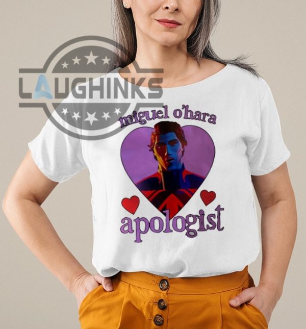 miguel spider man shirt miguel o hara spider verse apologist shirt y2k hoodie sweatshirt laughinks 1