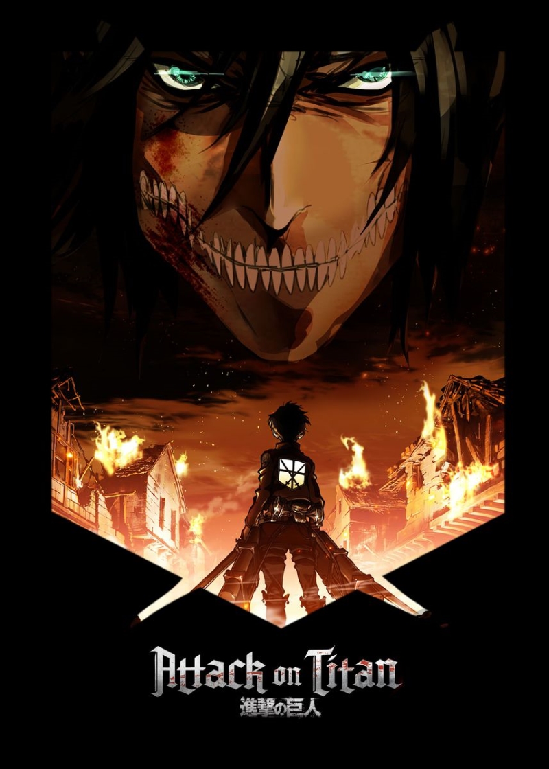 Poster Attack On Titan (Shingeki no kyojin) - Eren