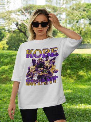 Kobe Bryant Shirt Kobe Bryant Lakers Tshirt Lakers Tee revetee 2