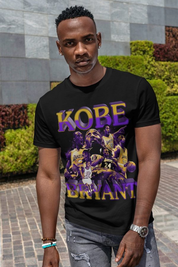 Kobe Bryant Shirt Kobe Bryant Lakers Tshirt Lakers Tee revetee 3