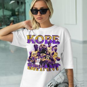 Kobe Bryant Shirt Kobe Bryant Lakers Tshirt Lakers Tee revetee 4