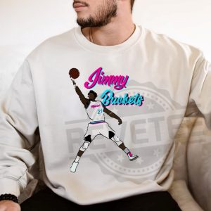 Jimmy Butler NBA Miami Heat Tee Shirt revetee 2