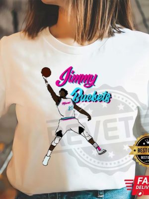 Jimmy Butler NBA Miami Heat Tee Shirt revetee 3