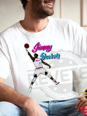 Jimmy Butler NBA Miami Heat Tee Shirt revetee 4